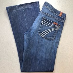 7 For All Mankind Jeans 26X28.5 Dojo New York Dark